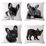 Bulldog cushion