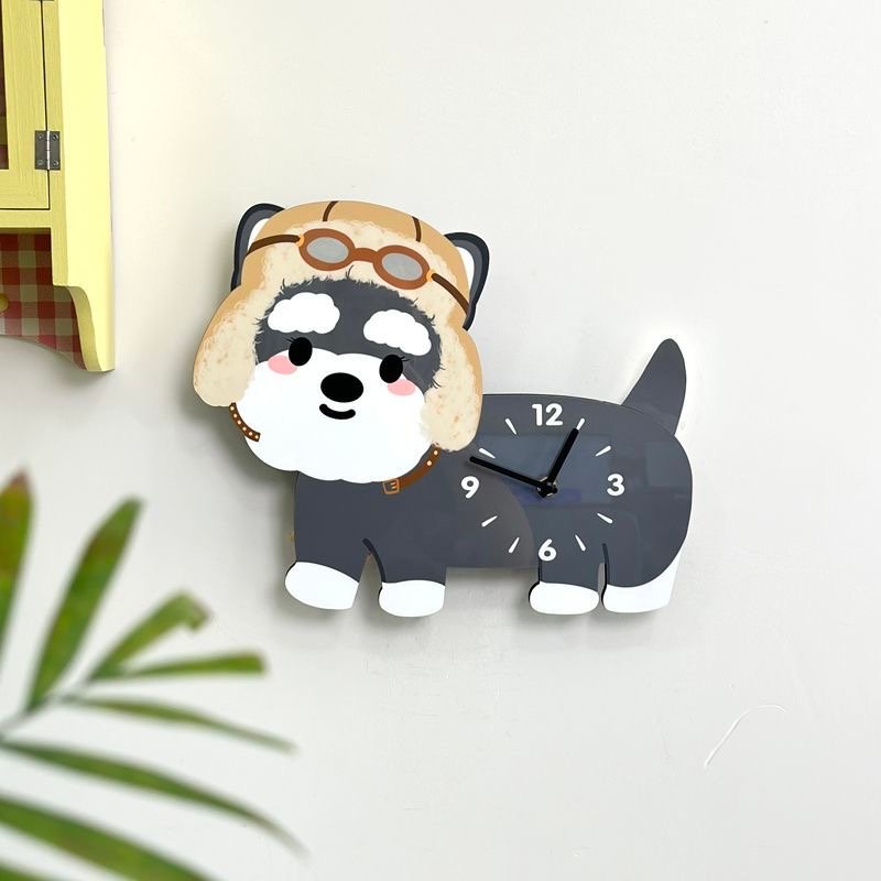 Schnauzer Wall Clock