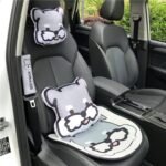 Schnauzer pattern car cushion set