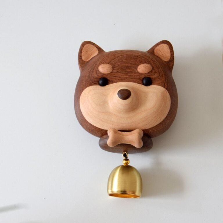 Shiba Inu Magnetic Doorbell