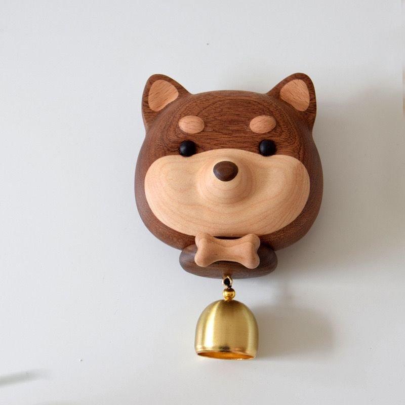 Shiba Inu Magnetic Doorbell