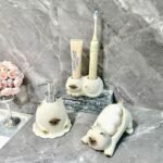 Siamese Cat Bathroom Set