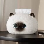 Siamese Cat Tissue Box