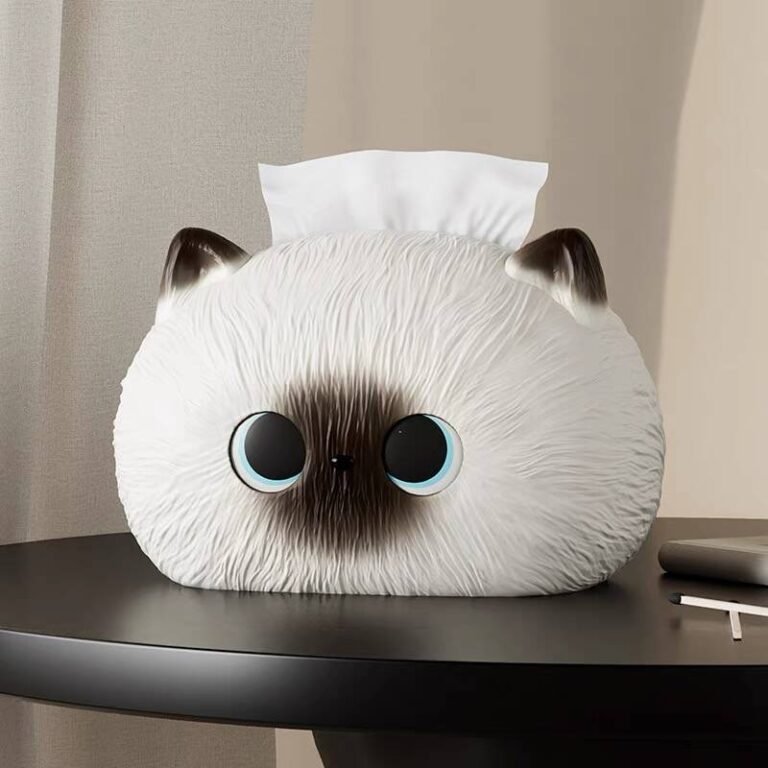 Siamese Cat Tissue Box