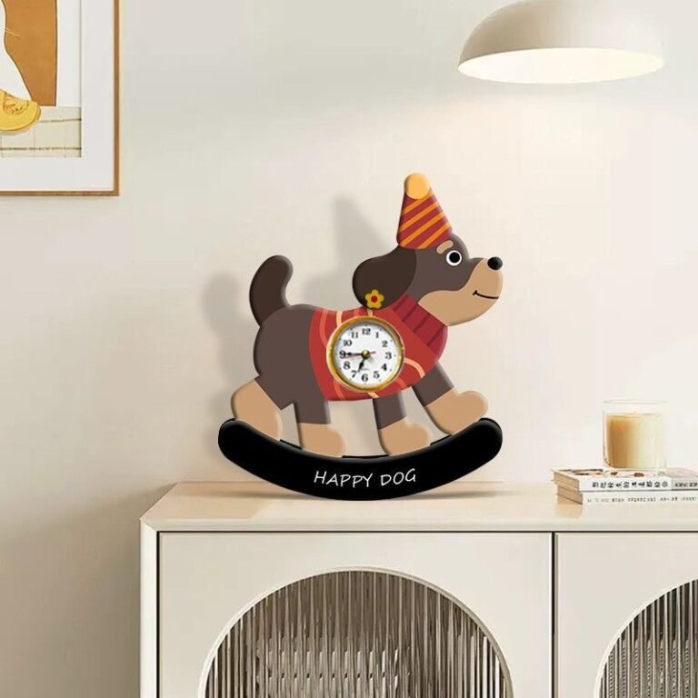 Dachshund Ornament clock