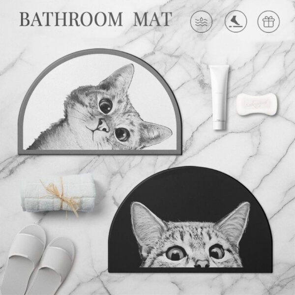 American Shorthair Bath mat