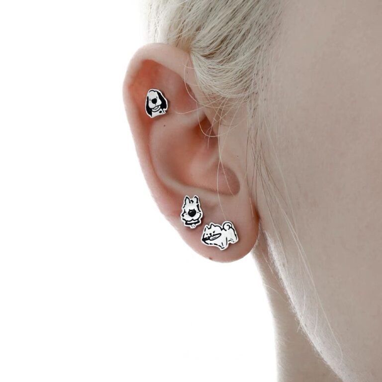 Bichon Frise Earrings