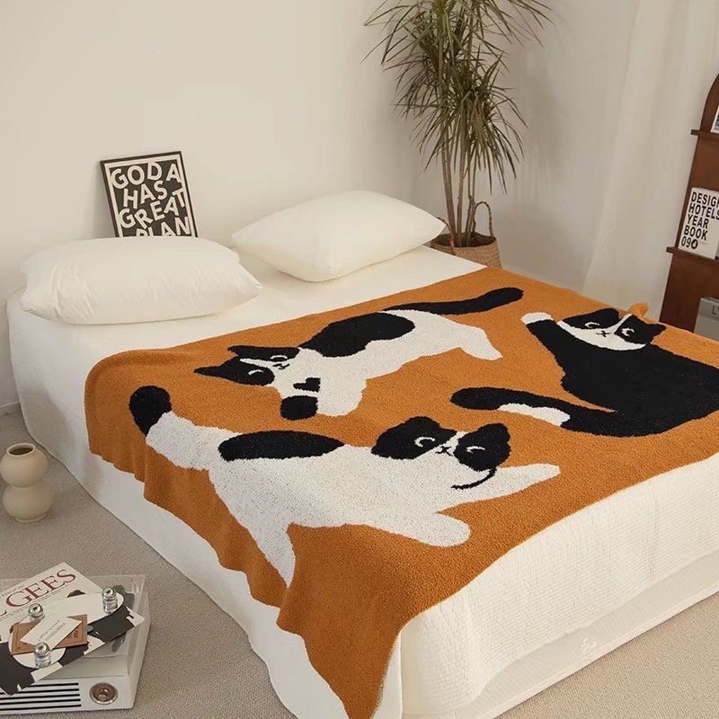 Tuxedo Cat Blanket