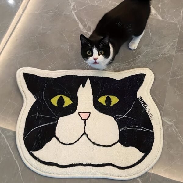Tuxedo Cat carpet