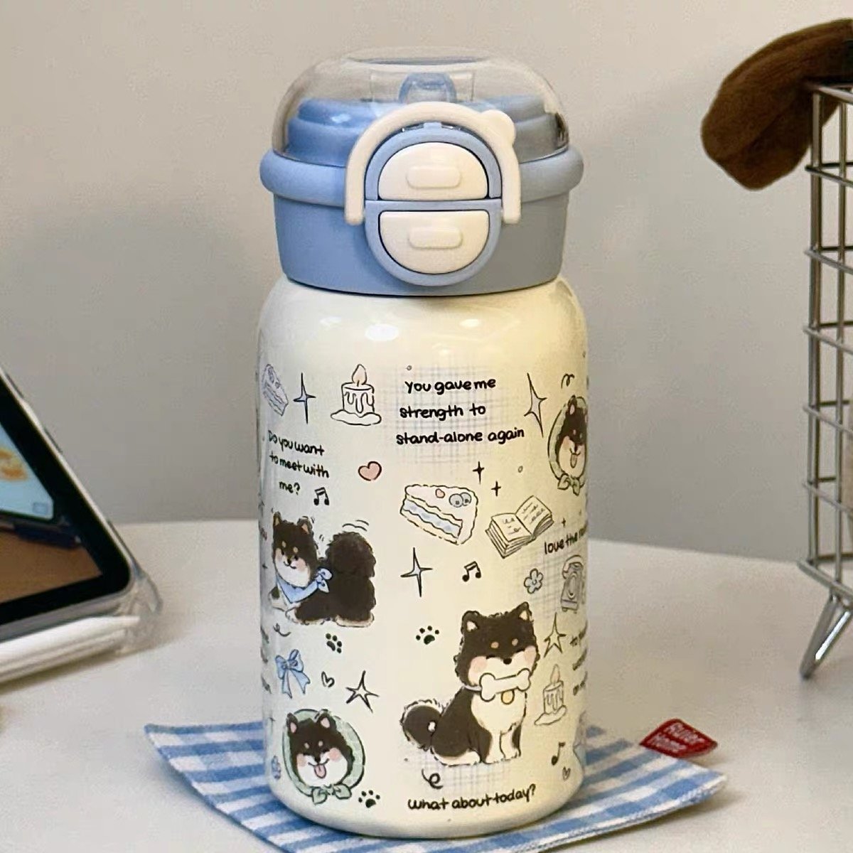 Siberian Husky Thermos Cup