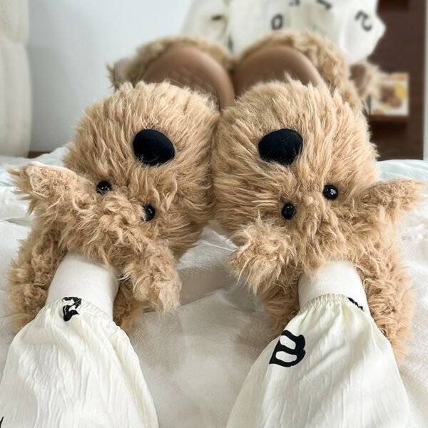 Poodle slippers