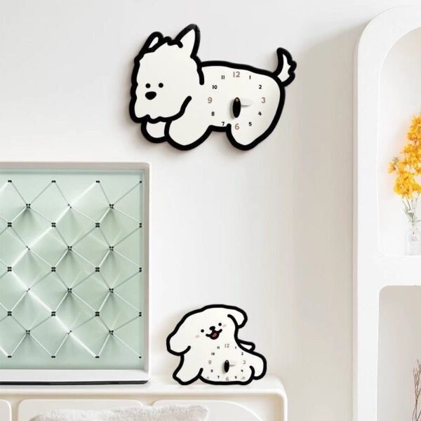 Bichon Frise Clock