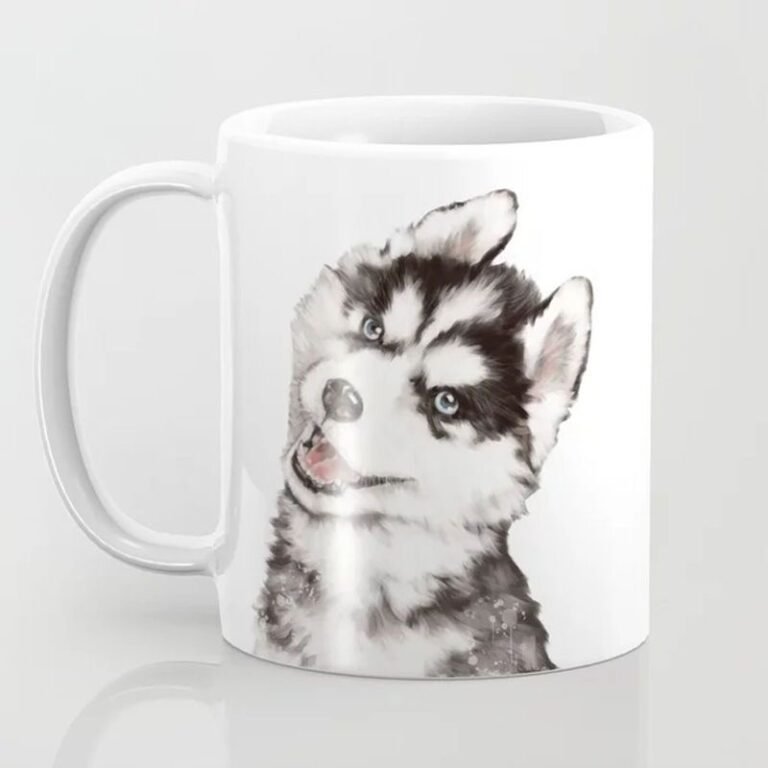 Siberian Husky Ceramic cup