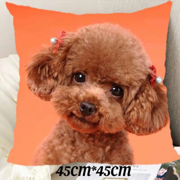 Poodle Pillow Cover