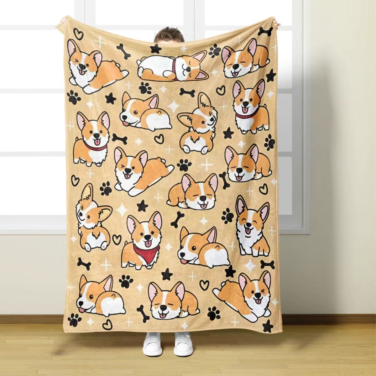 Corgi Blanket