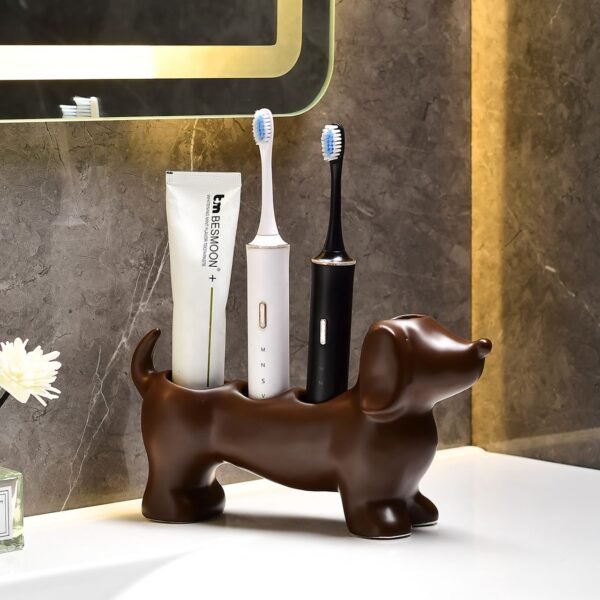 Dachshund Toothbrush Holder