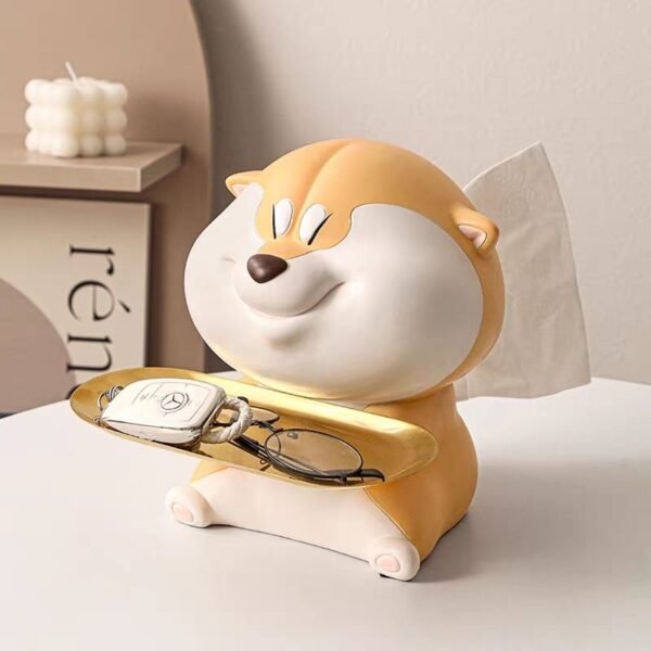Shiba Inu Entryway Storage Figurine