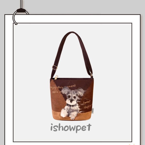 Schnauzer Crossbody Shoulder Bag