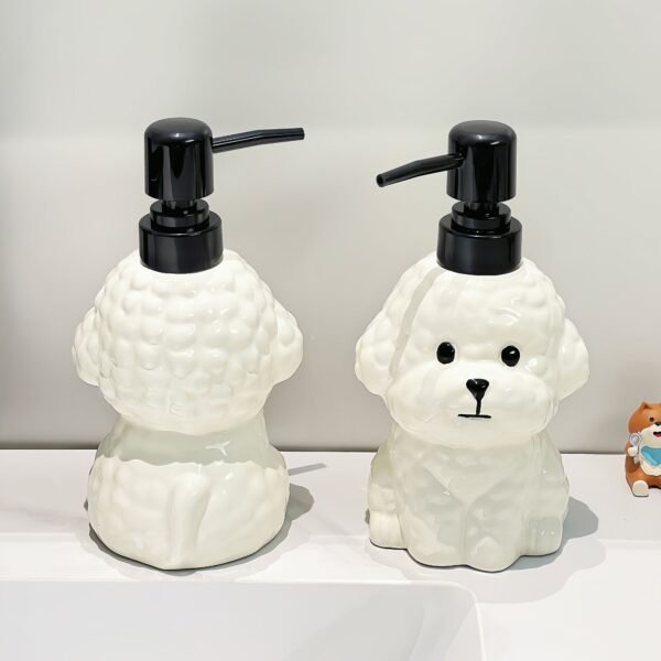 Bichon Frise Hand Soap Dispenser