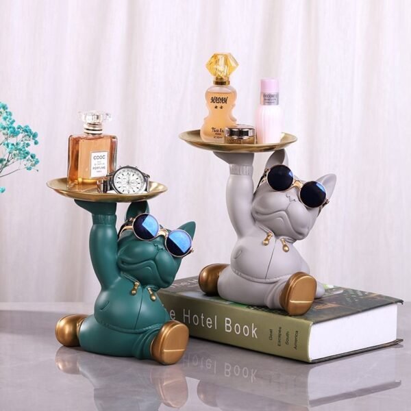 Bulldog Creative Storage Figurine